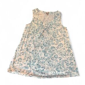 J. Jill floral tank blouse